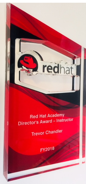 Red Hat Award - 2018